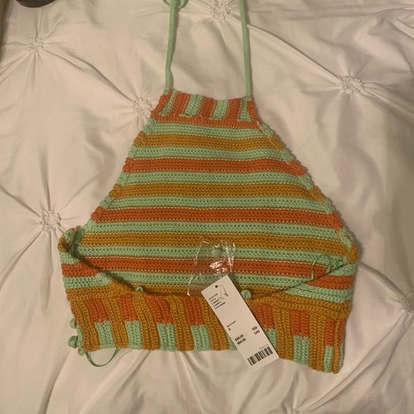 ❌SOLD Urban Outfitters Knit Halter Top - Picture 3 of 4
